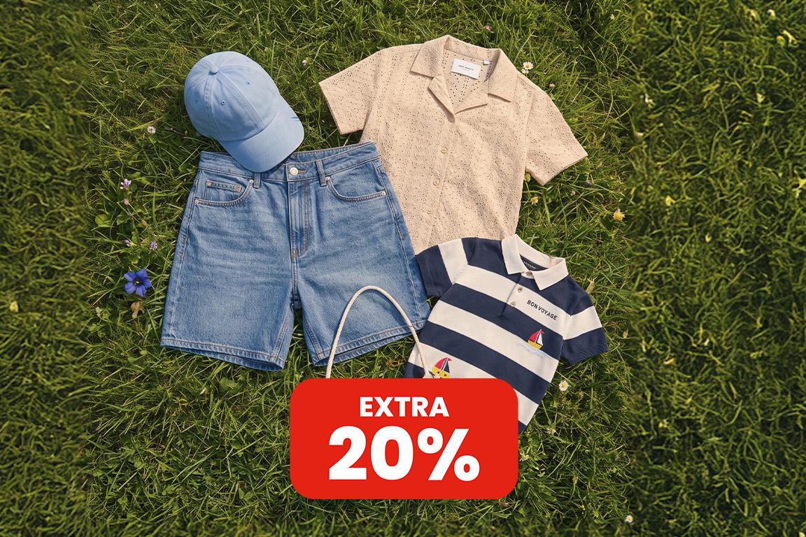 20% extra ab 3 Stk. auf Fashion