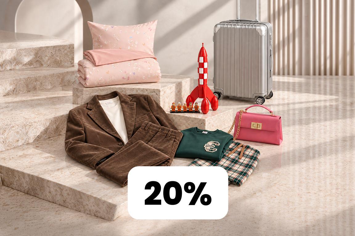 Nur heute online: Spare 20% auf K-Beauty, Fashion und mehr