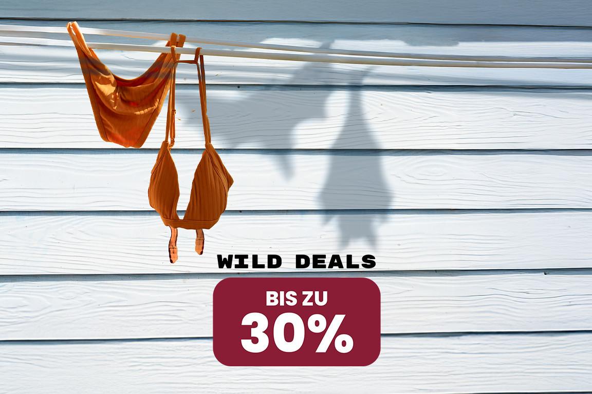 Wild Deals mit bis zu 30%