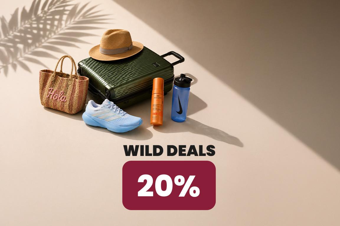 Nur heute online: 20% auf neue Mode, Sonnenschutz und mehr