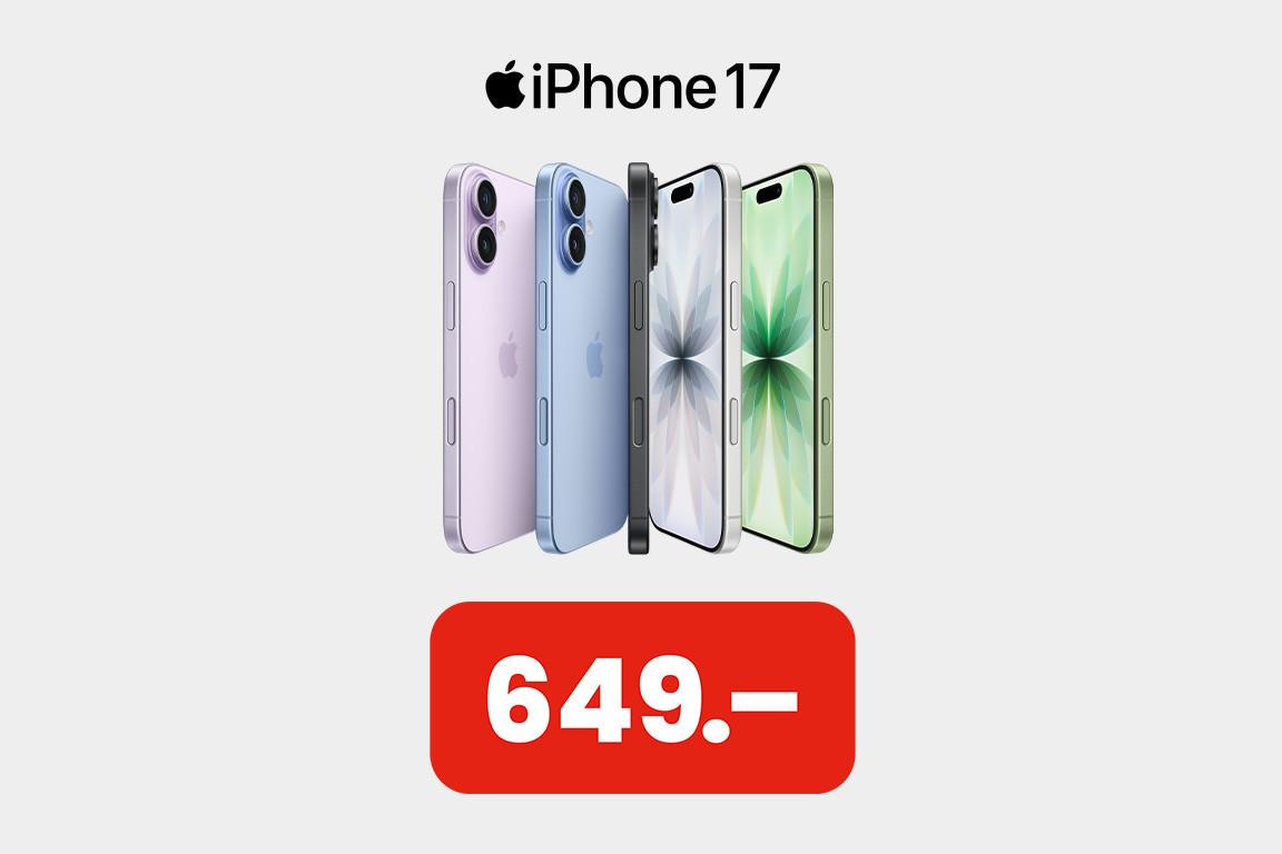 iPhone 17 a soli 649.– invece di 799.–