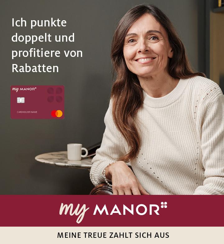 Manor Karte - Ich punkte doppelt und profitiere von Rabatten