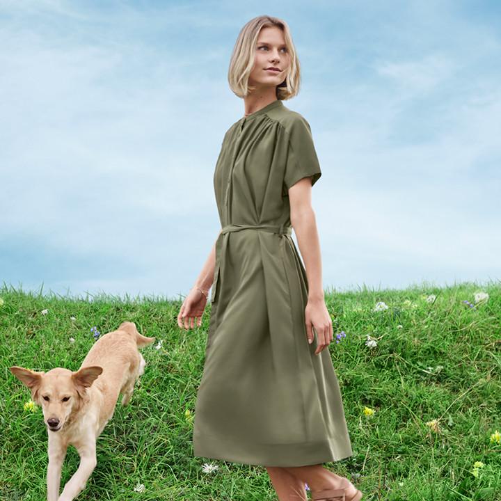 Frühlingsmode Kleid Rock