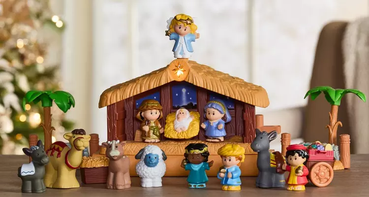 Little People Nativity Play Set