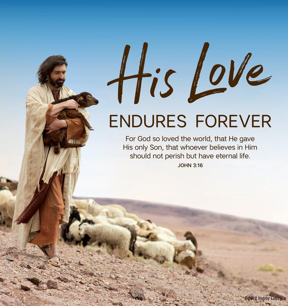 His Love Endures Forever