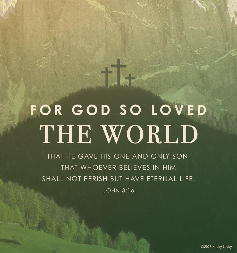 For God So Loved the World
