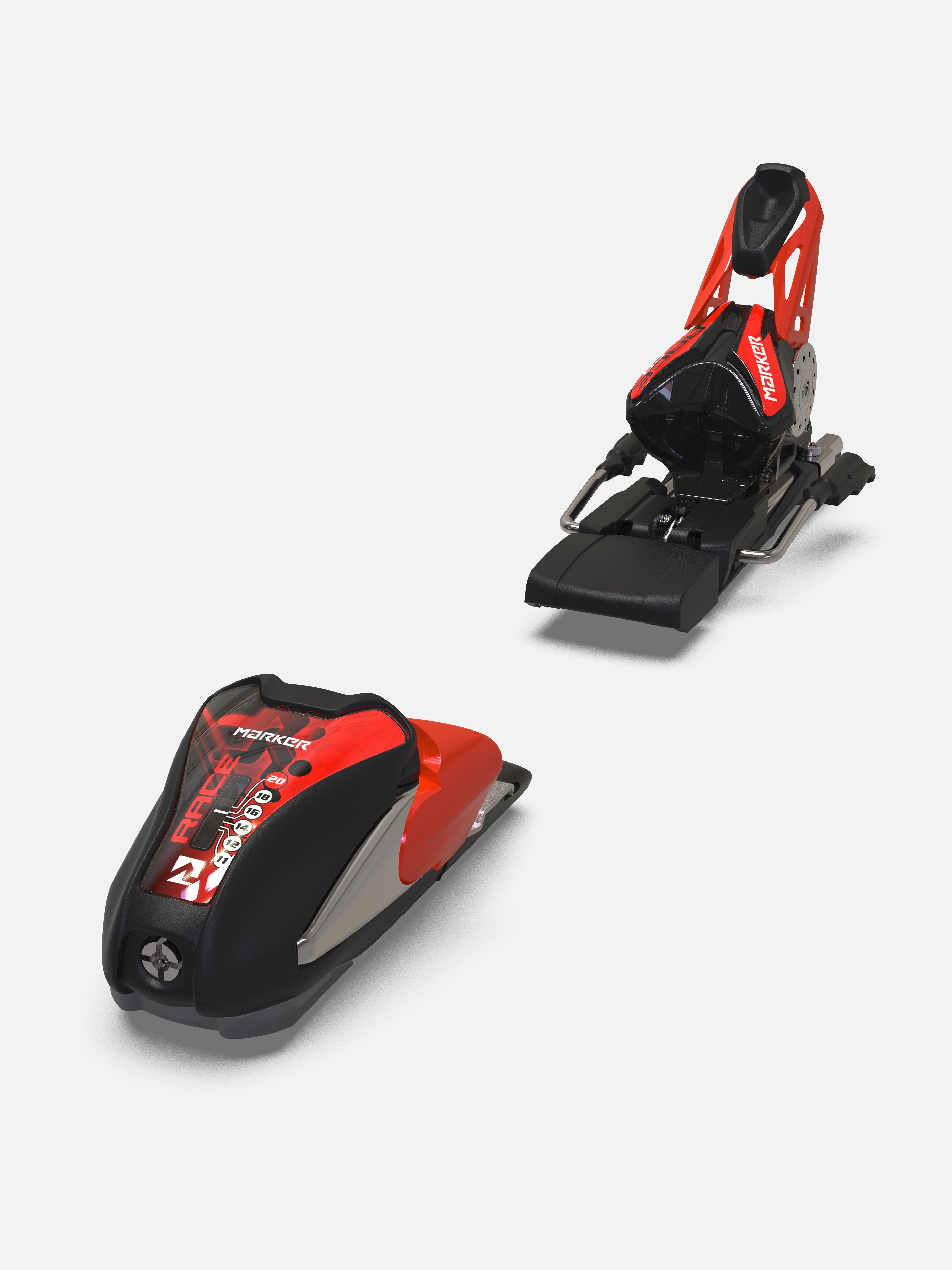 marker ビンディング comp20モデル 赤/黒/銀　2mmプレート付 marker ビンディング comp20モデル 赤/黒/銀 2mmプレート付 Marker