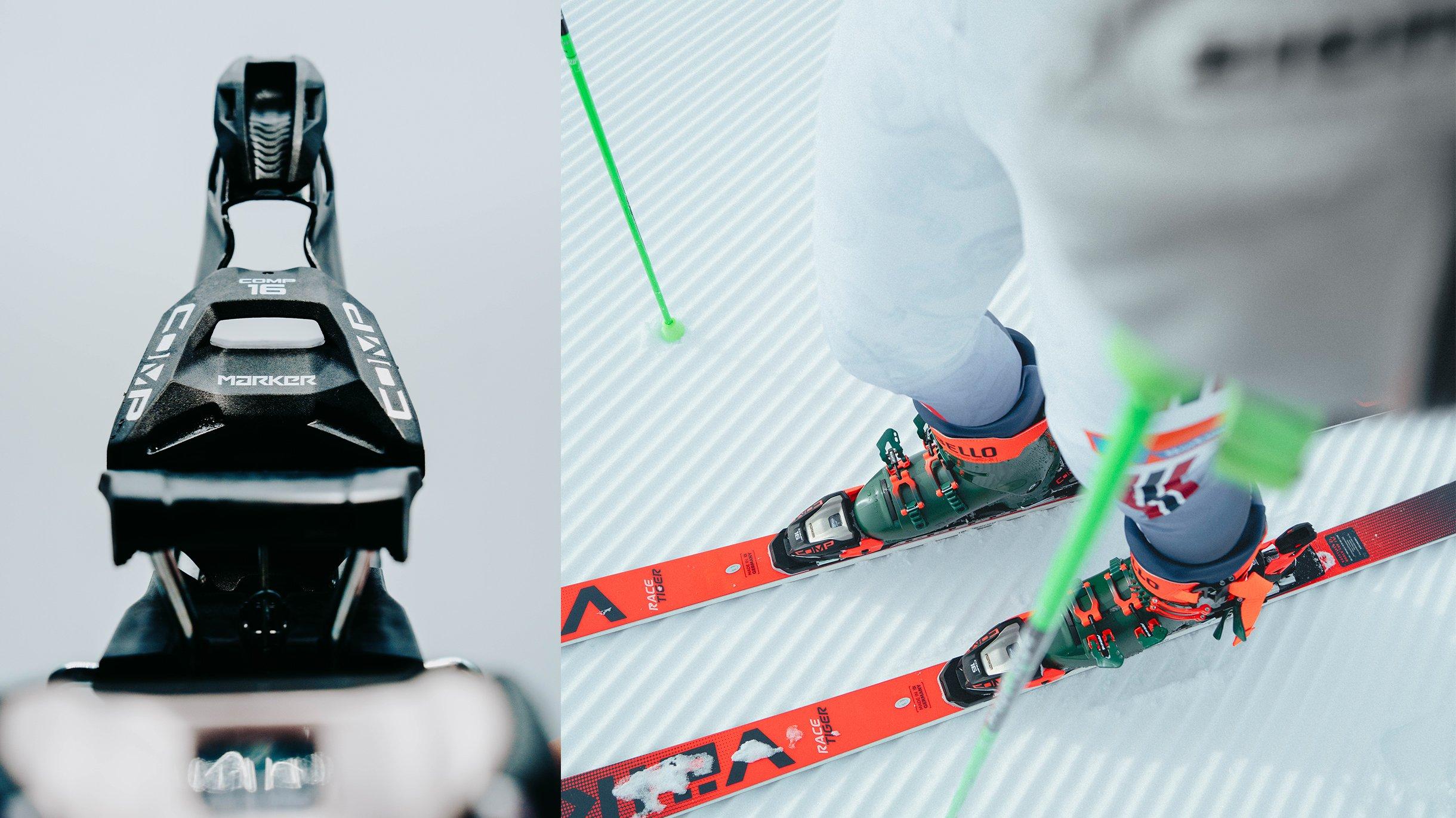 美品　MARKER XCOMP 24 Marker 2023 Race XCOMP 24 Bindings