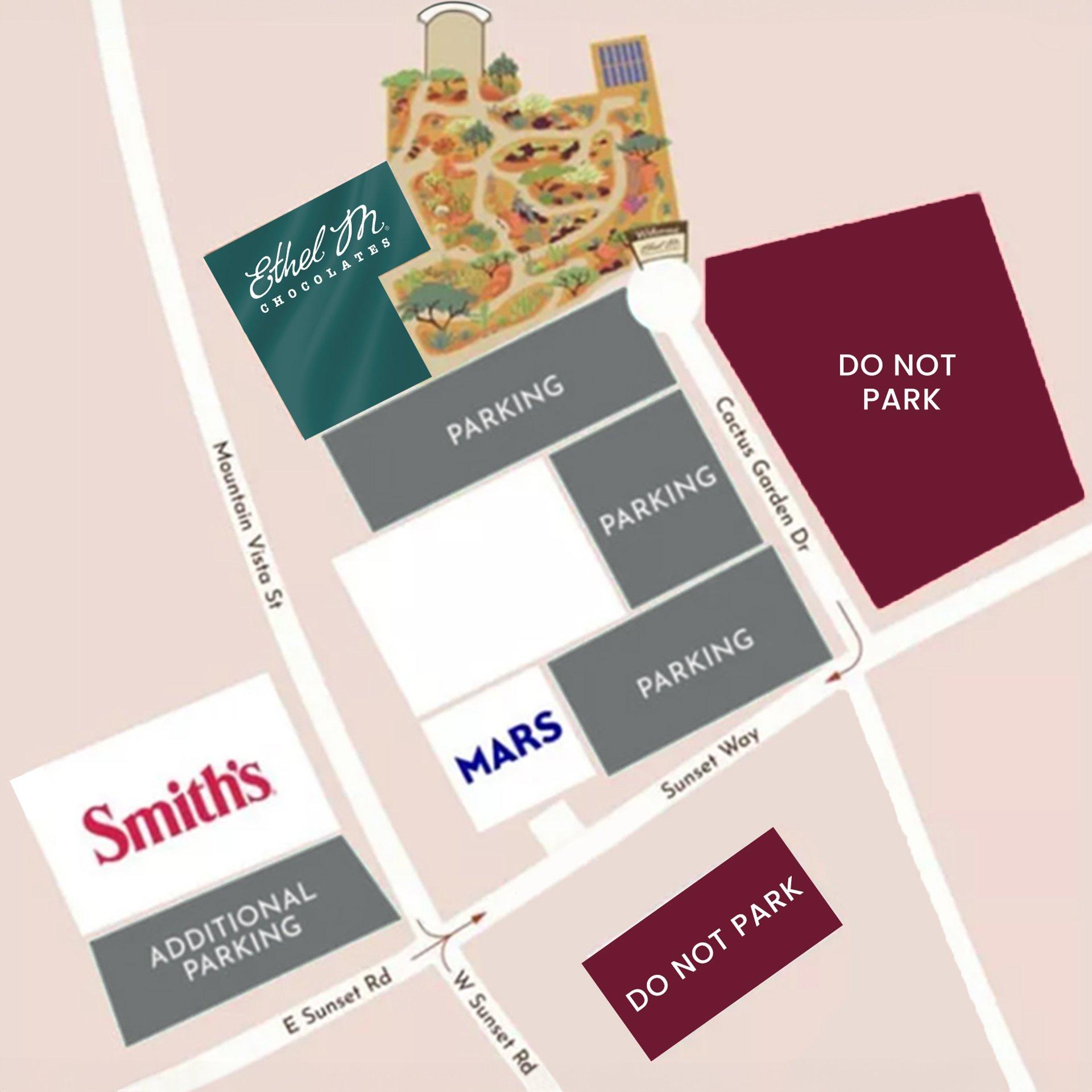 ethel m where to park