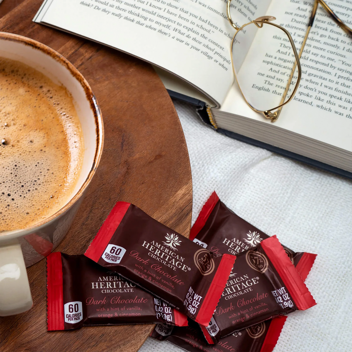 AMERICAN HERITAGE Chocolate Tasting Squares 1