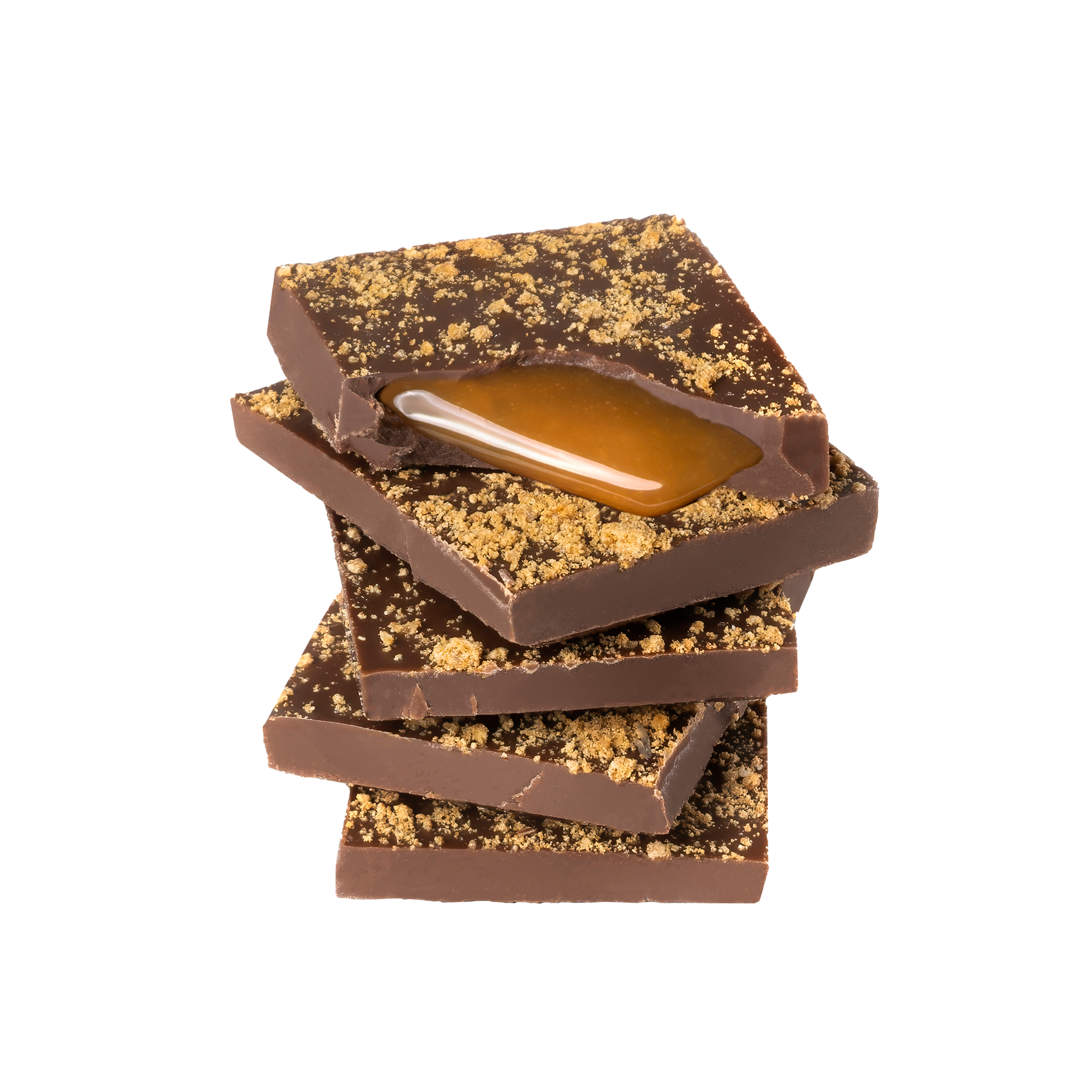 Gingerbread Cookie Butter Caramel Milk Chocolate Tablet Bar 2