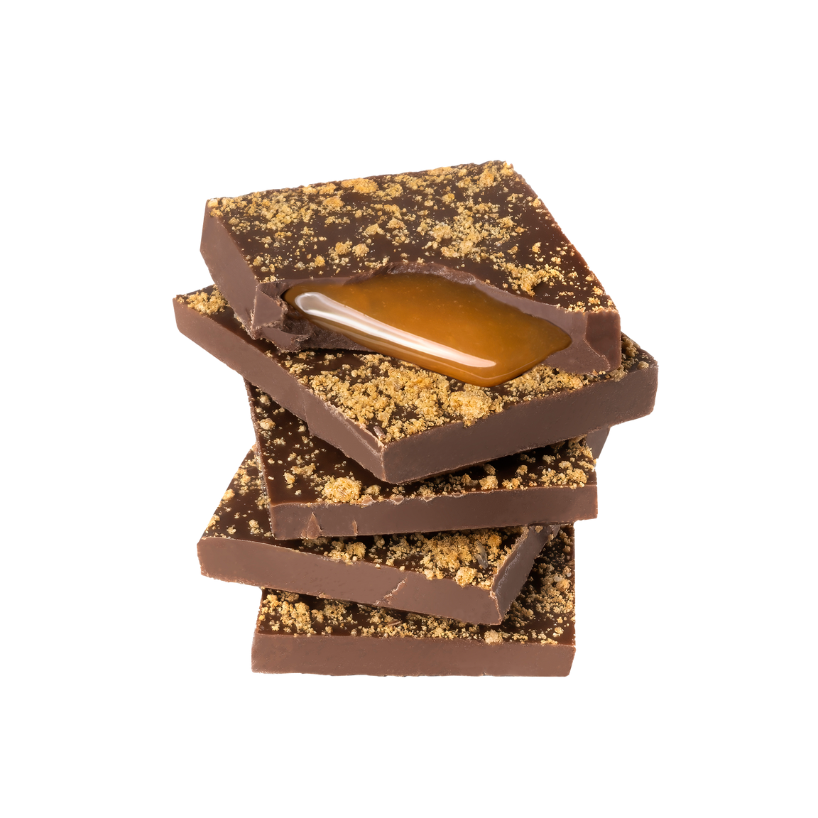 Gingerbread Cookie Butter Caramel Milk Chocolate Tablet Bar 2