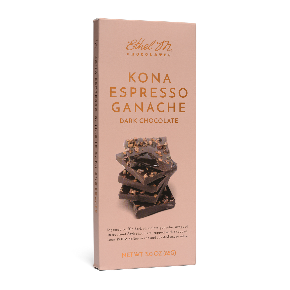 Kona Espresso Ganache Dark Chocolate Tablet Bar 3