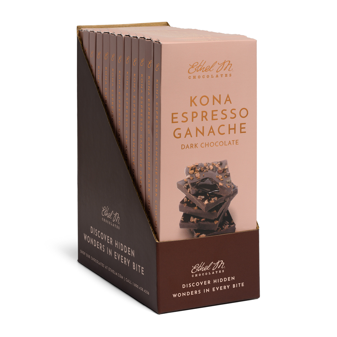 Kona Espresso Ganache Dark Chocolate Tablet Bar 4