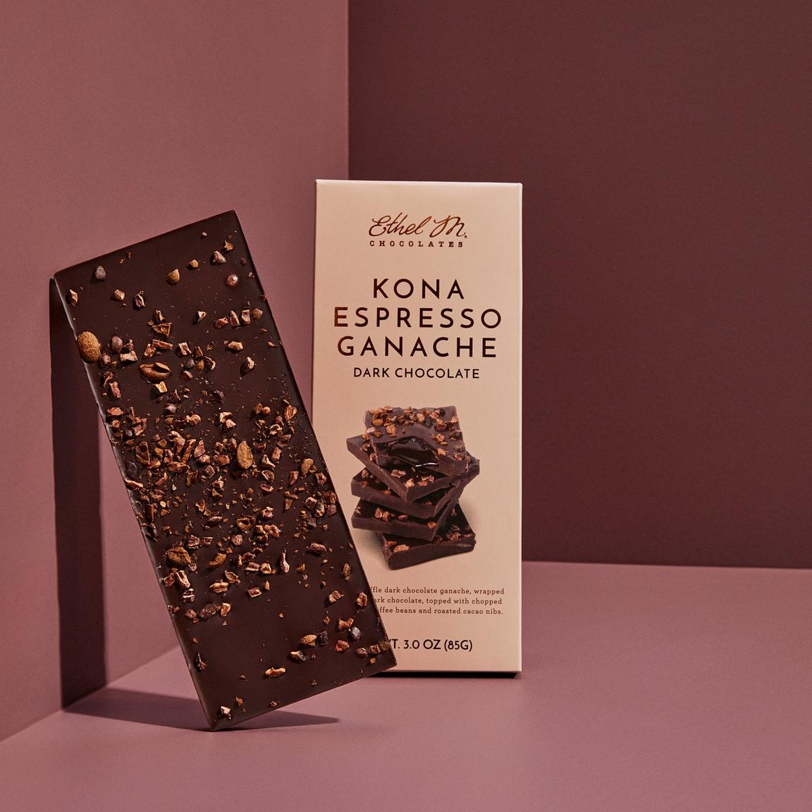 Kona Espresso Ganache Dark Chocolate Tablet Bar 1