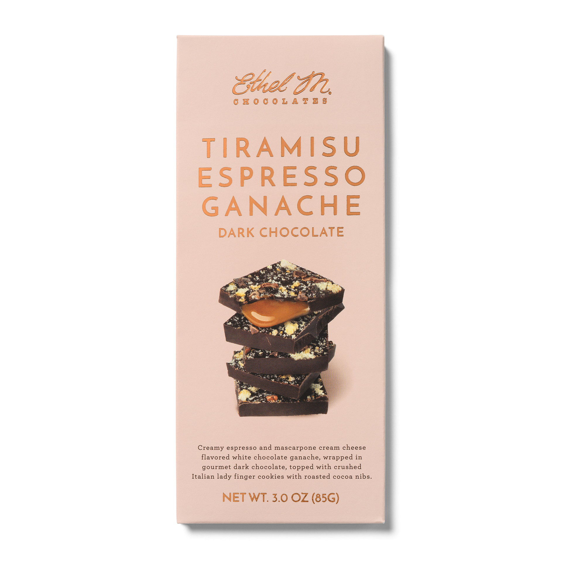 Tiramisu Dark Chocolate Tablet Bar | Ethel M Chocolates Tiramisu Dark Chocolate Tablet Bar | Ethel M Chocolates