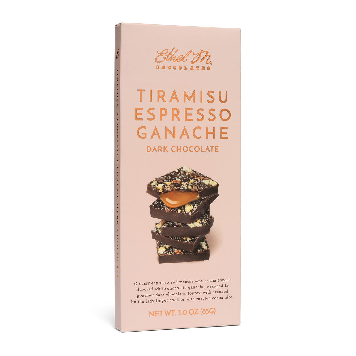 Tiramisu Espresso Ganache Dark Chocolate Gourmet Tablet Bar 3