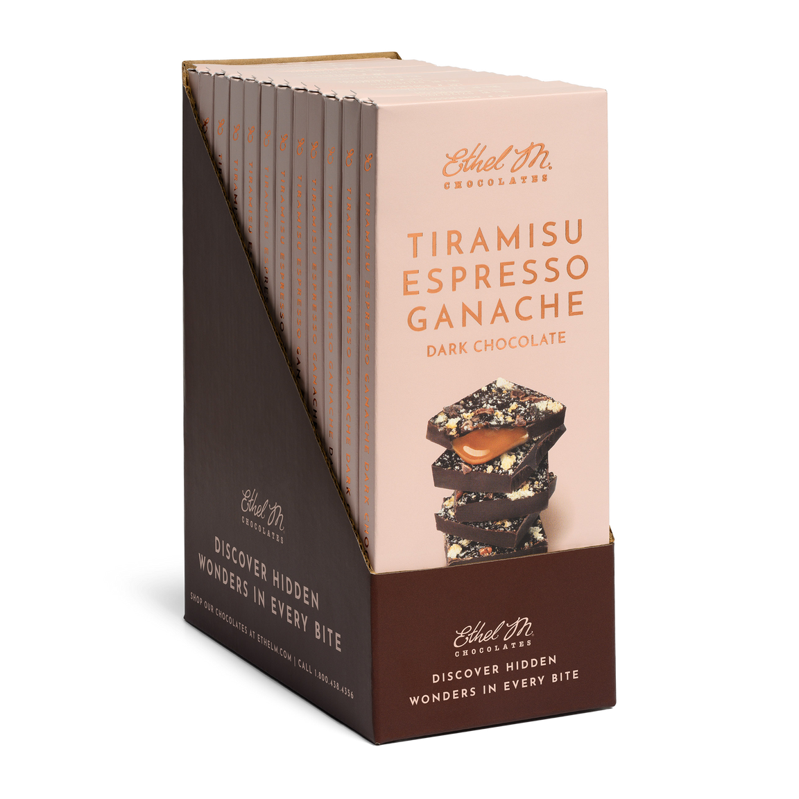 Tiramisu Espresso Ganache Dark Chocolate Gourmet Tablet Bar 4