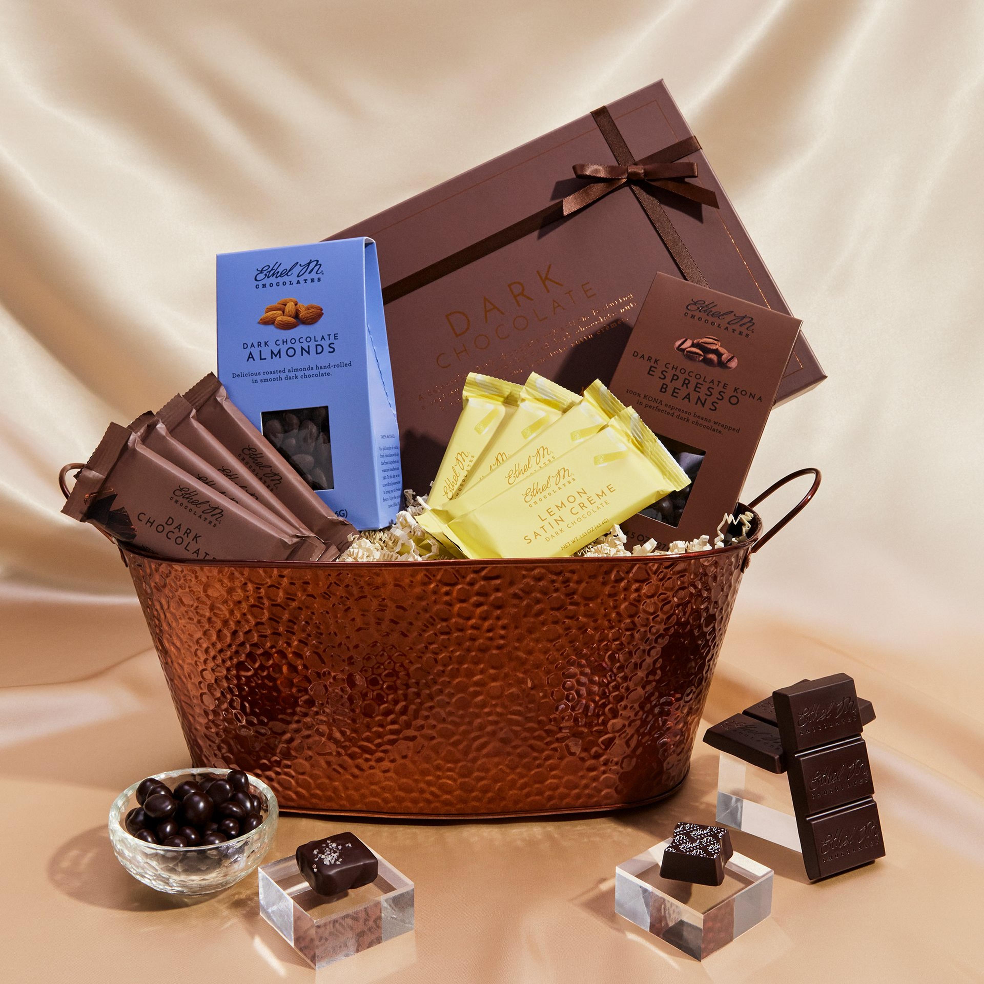 Dark Chocolate Premium Gift Basket 1