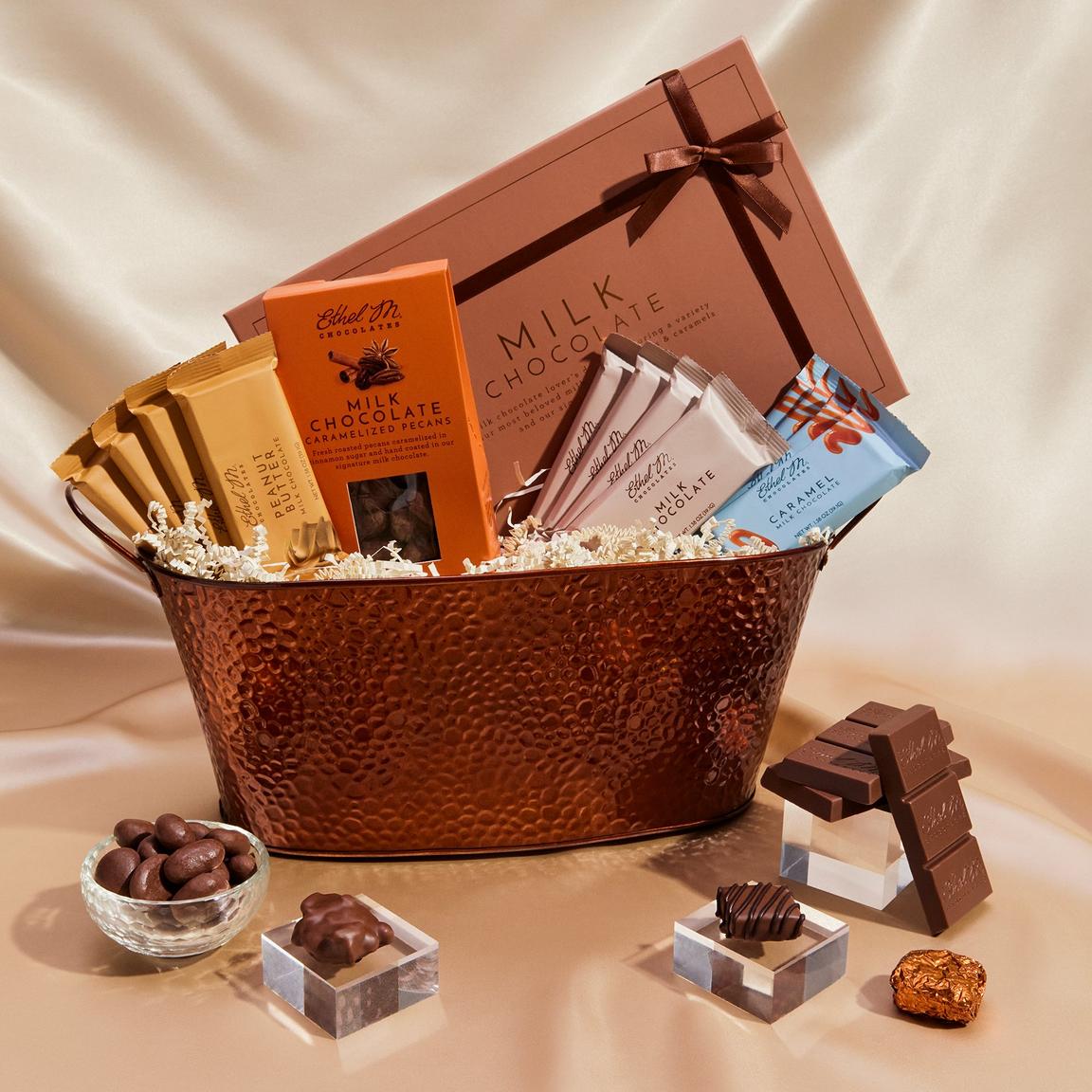 Milk Chocolate Premium Gift Basket 1