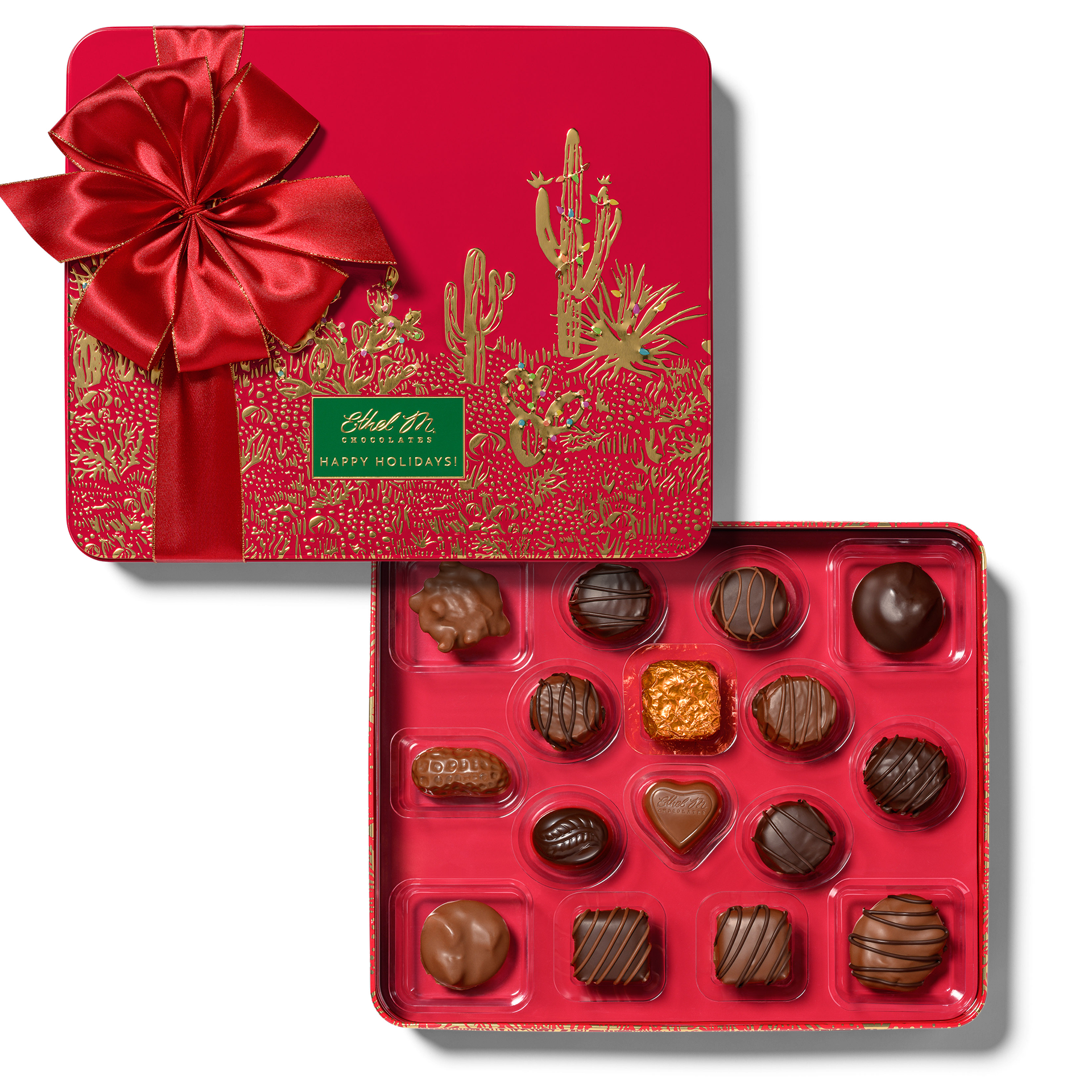 Holiday Cactus Collectible Tin 0