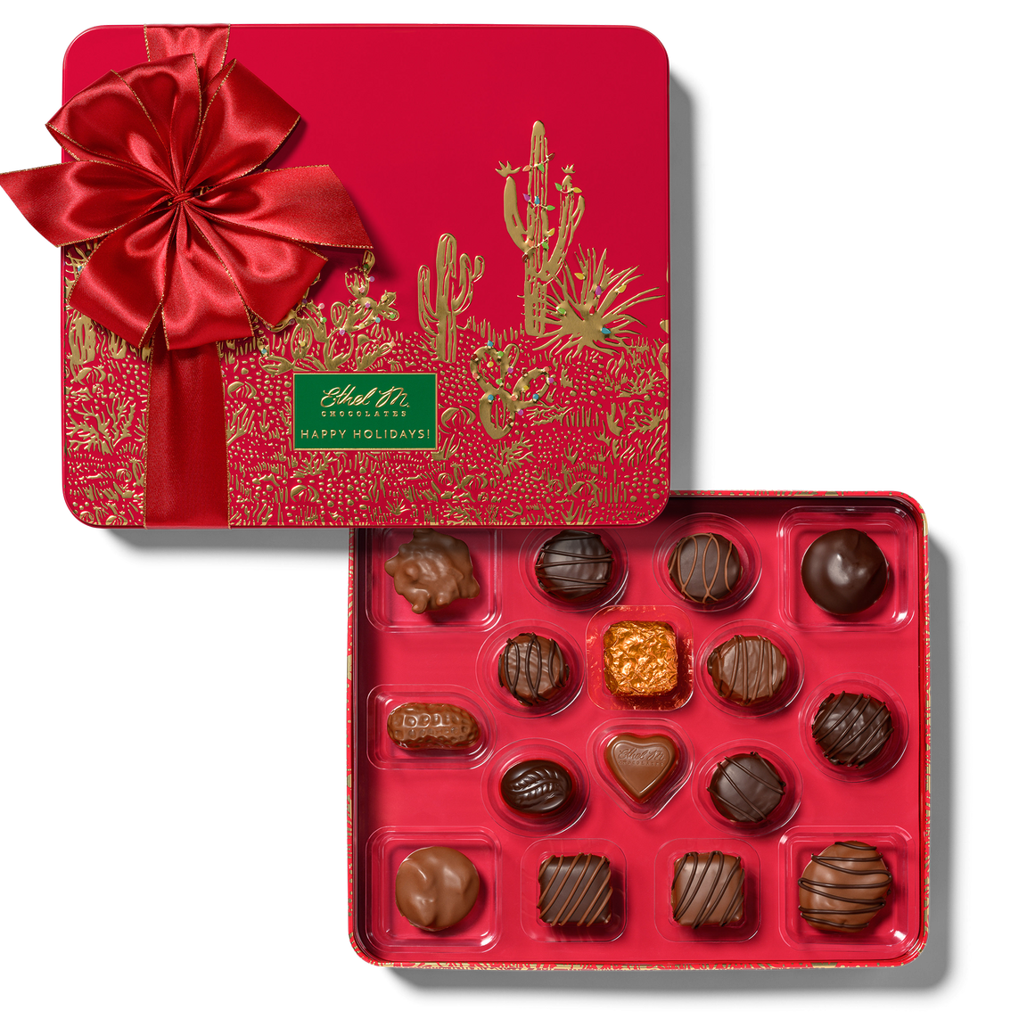 Holiday Cactus Collectible Tin 0