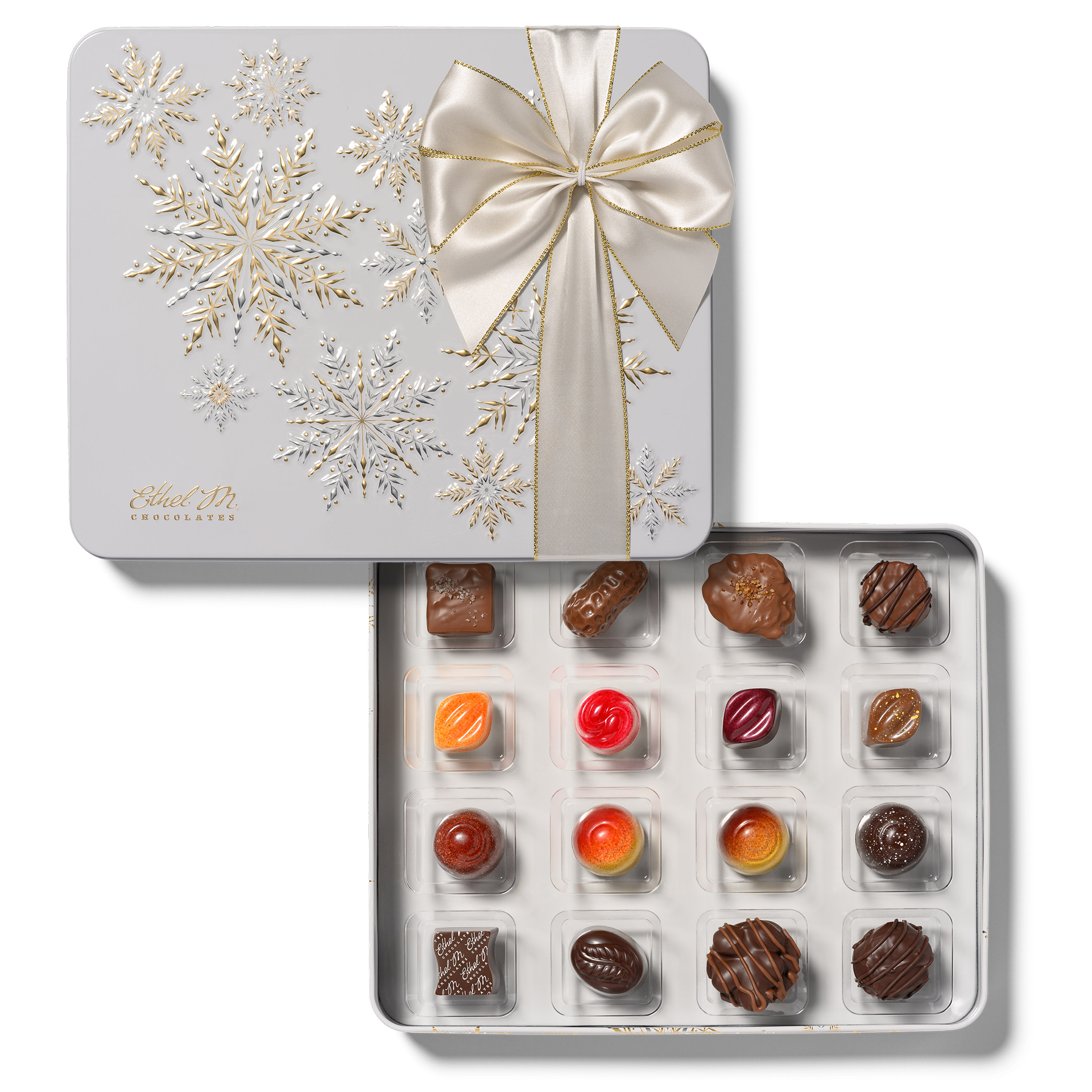 Holiday Snowflake Collectible Tin 0