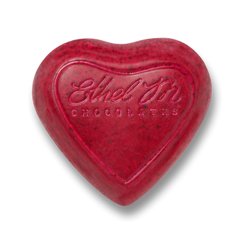 Blood Orange Satin Crème Heart Dark Chocolate 0