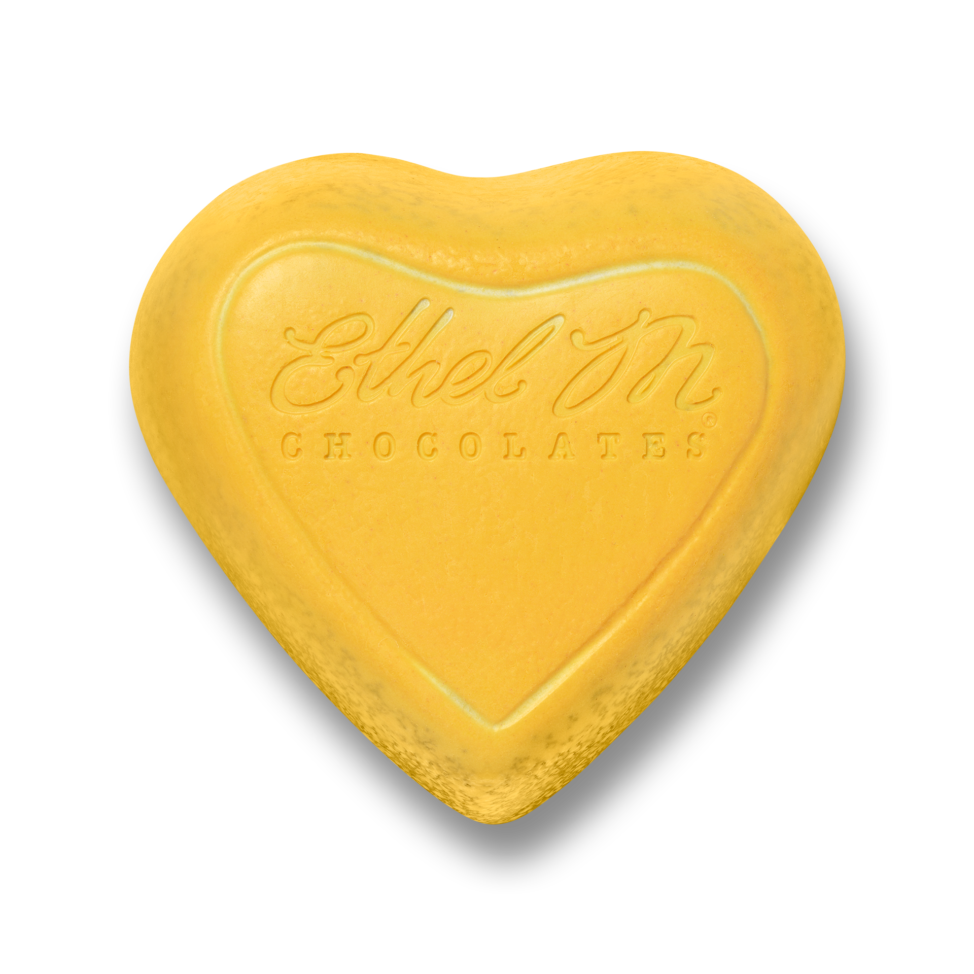 Lemon Satin Crème Heart Dark Chocolate 0