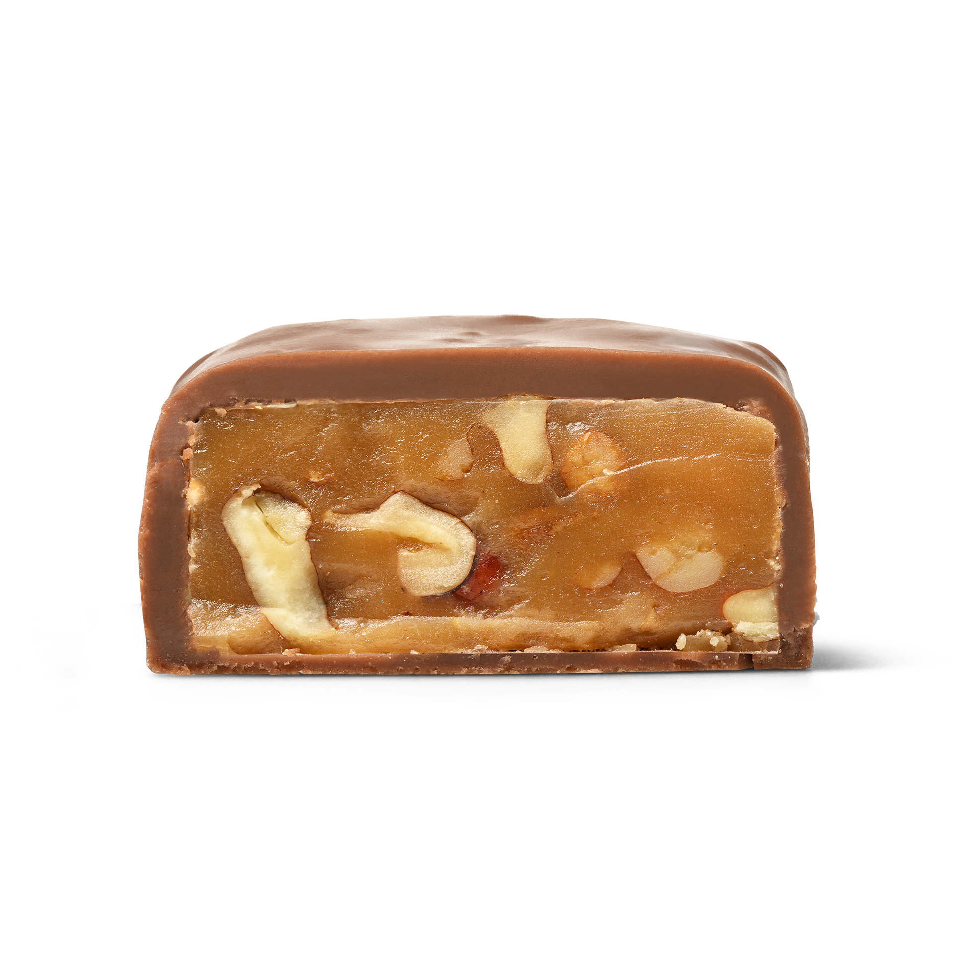 Pecan Toffee Crisp Milk Chocolate Enrobed 1