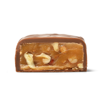 Pecan Toffee Crisp Milk Chocolate Enrobed 1