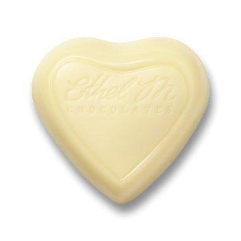 White Chocolate Solid Heart 0