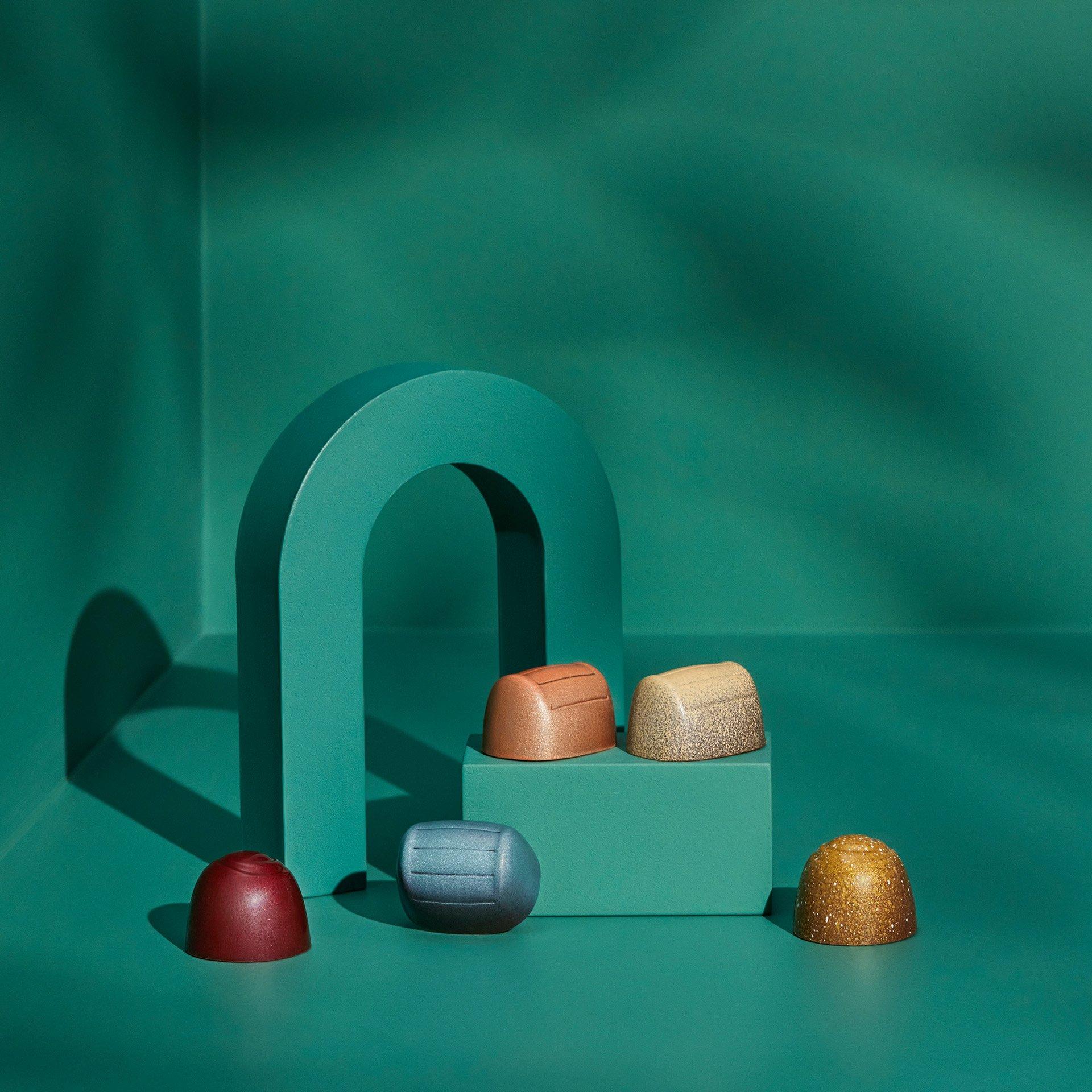 liqueur chocolate pieces from Ethel M Chocolates