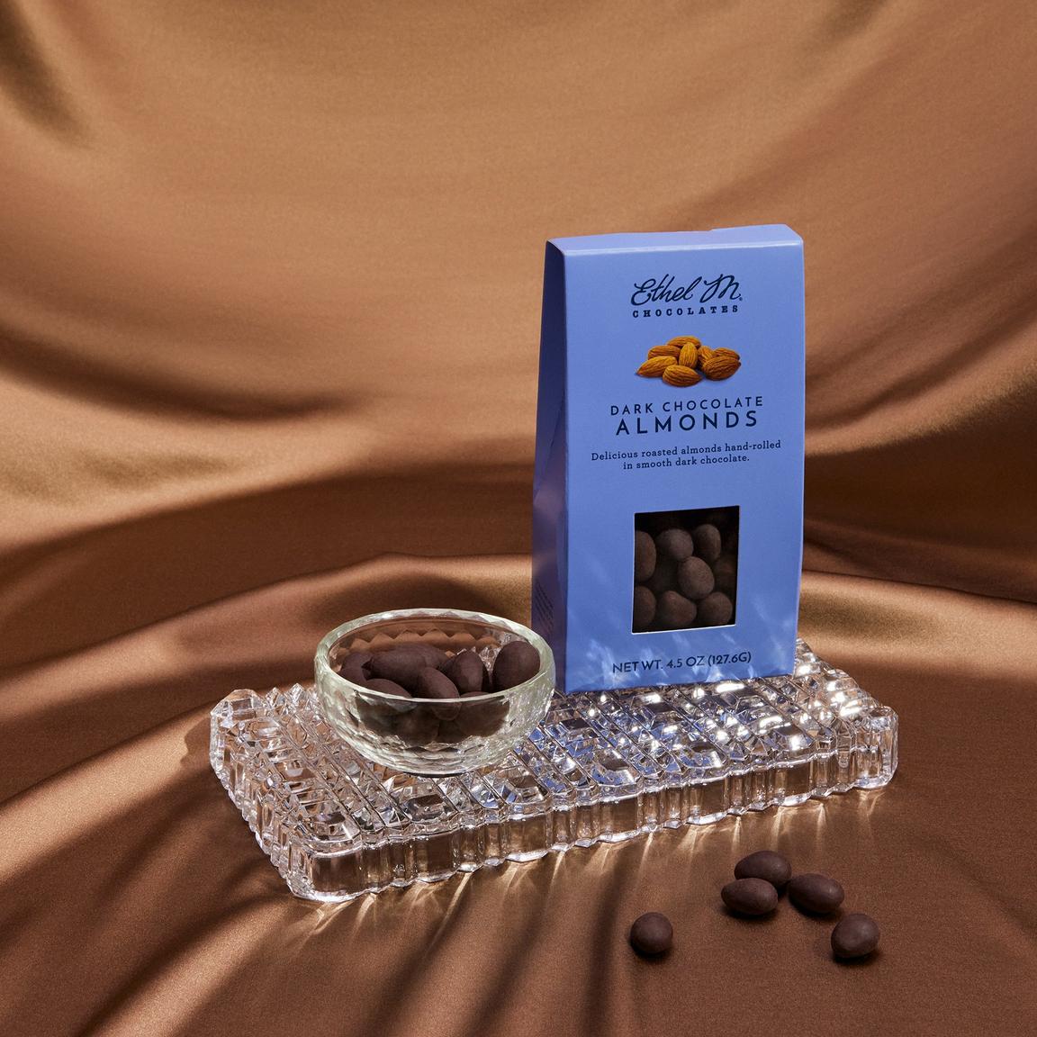 Dark Chocolate Covered Almonds 1