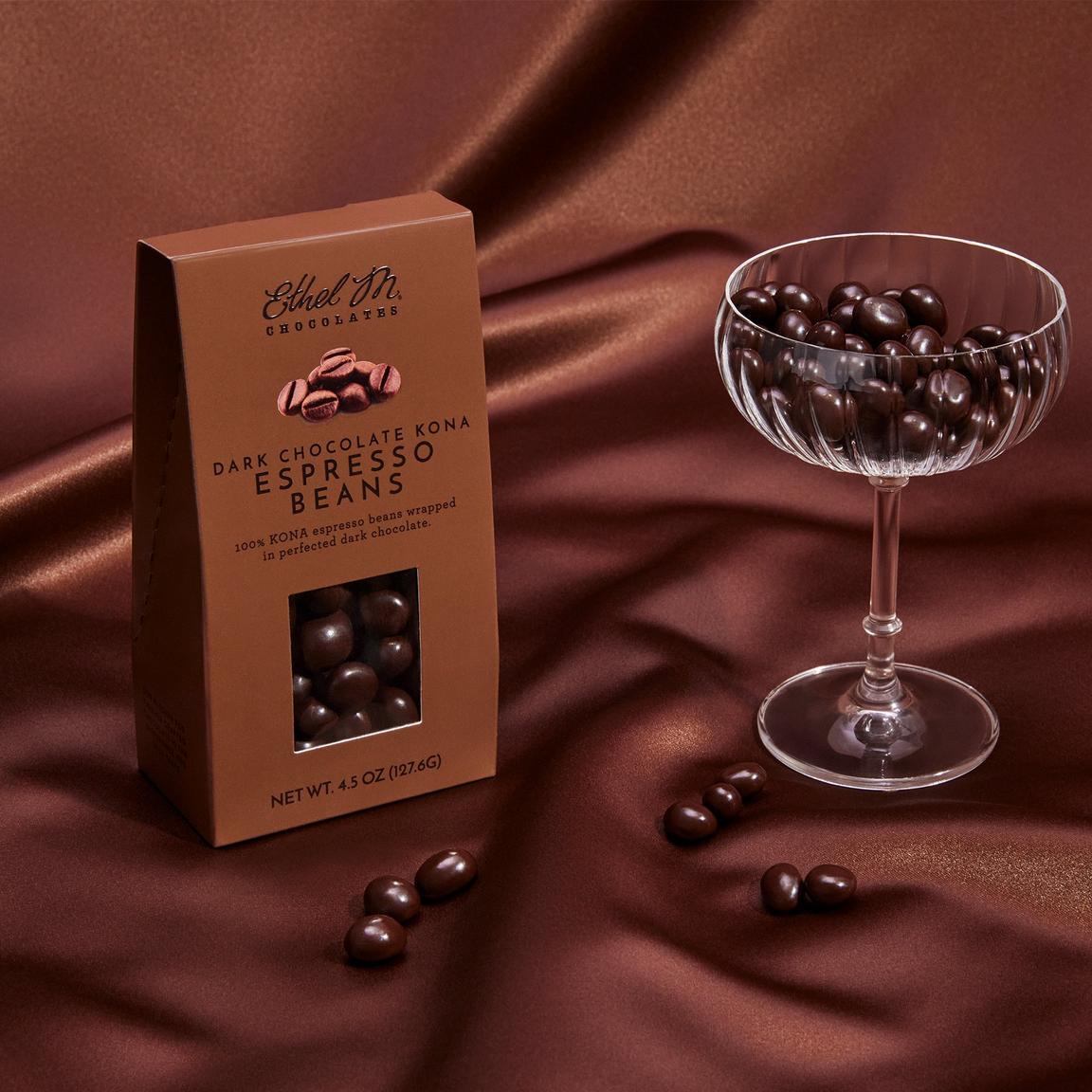 Dark Chocolate Covered Kona Espresso Beans 1