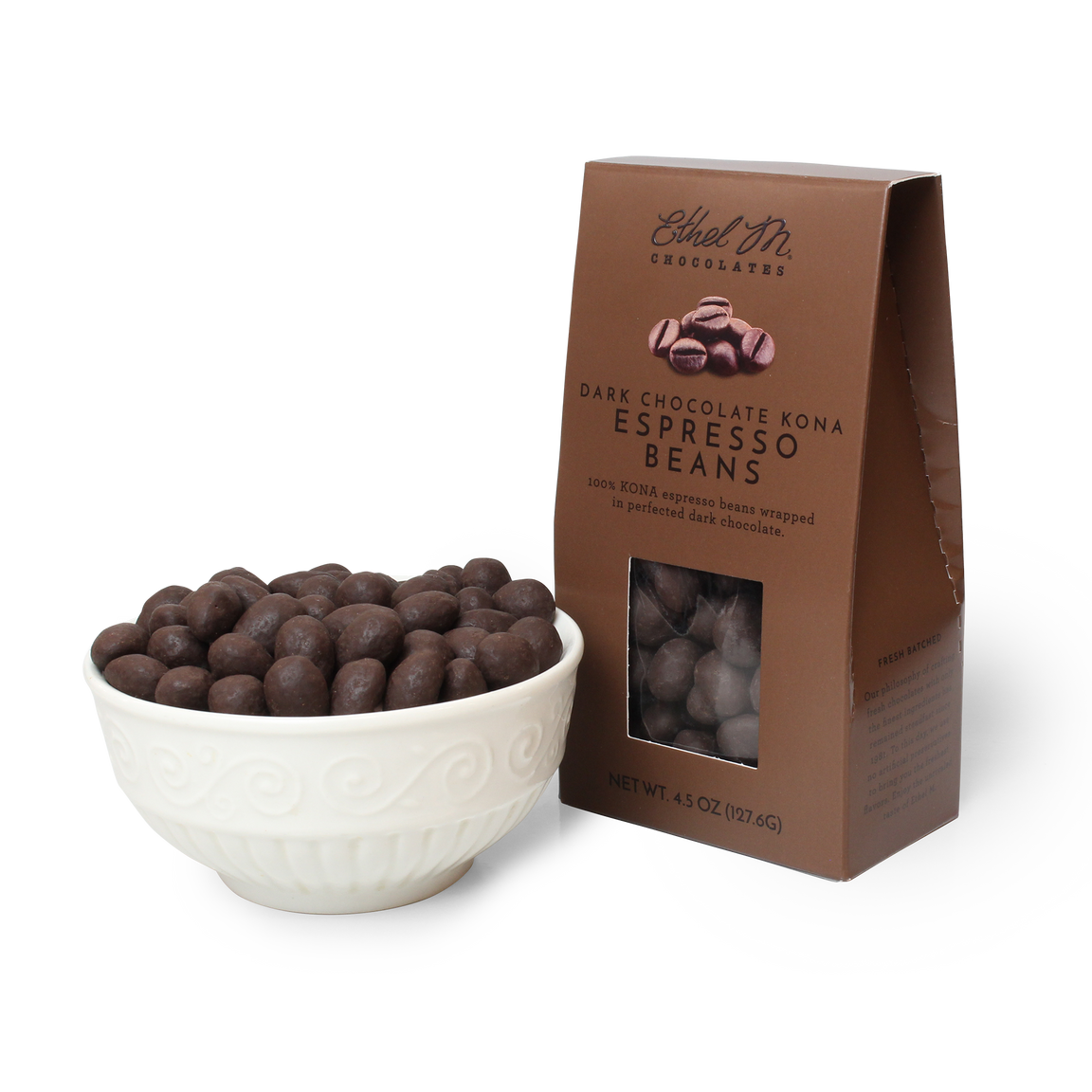 Dark Chocolate Covered Kona Espresso Beans 2