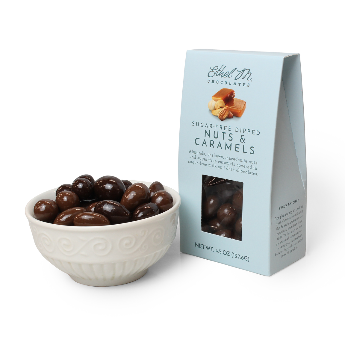 Sugar Free Chocolate Covered Nuts & Caramels 2