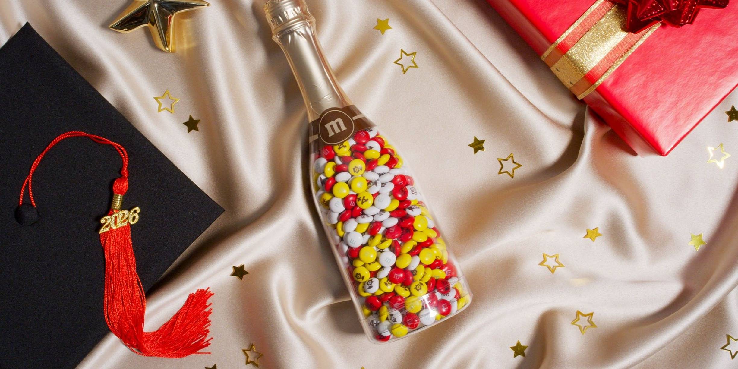 occasion bottle and graduation props