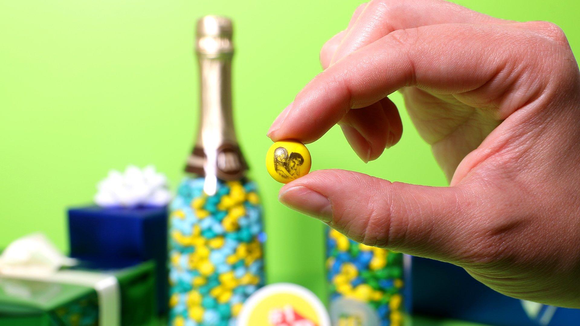 M&M'S with photo on it