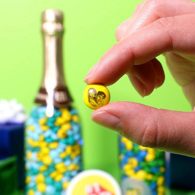 M&M'S with photo on it