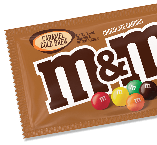 M&M's Chocolate Candy Brown M's Bulk Bag (1lb) - Food Transparent PNG