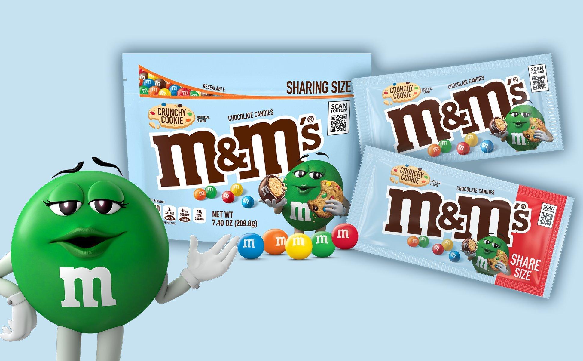 M&M'S on X: Doesn't M&M'S Crispy look fabulous in green? - Ms. Green   / X