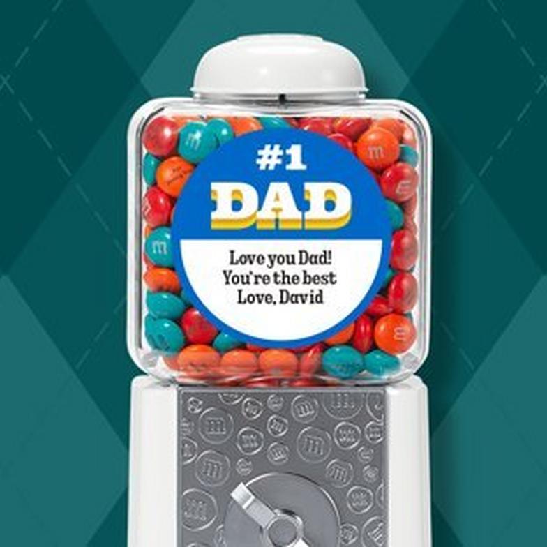#1 Dad Personalized Packaging dispenser