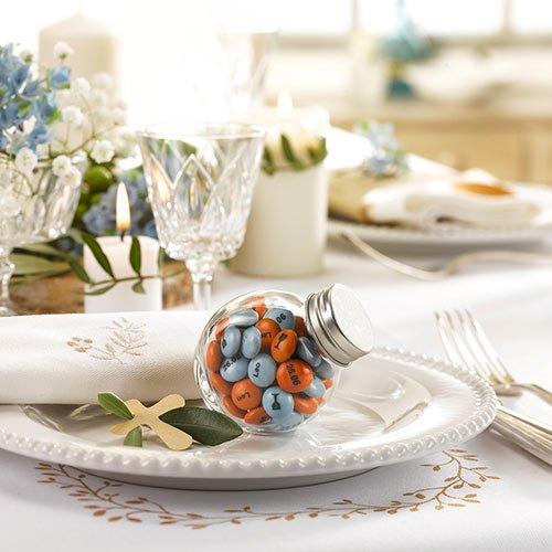 barattoli in vetro M&M'S® per decorazione di comunione