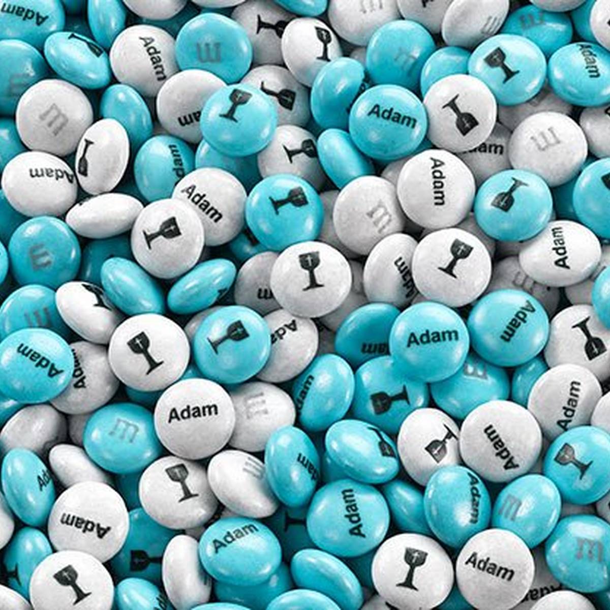 zoom su confetti per la comunione M&M'S®
