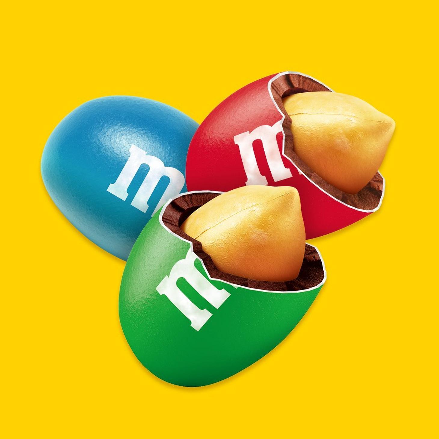 M&M’S Peanut in rood, blauw en groen