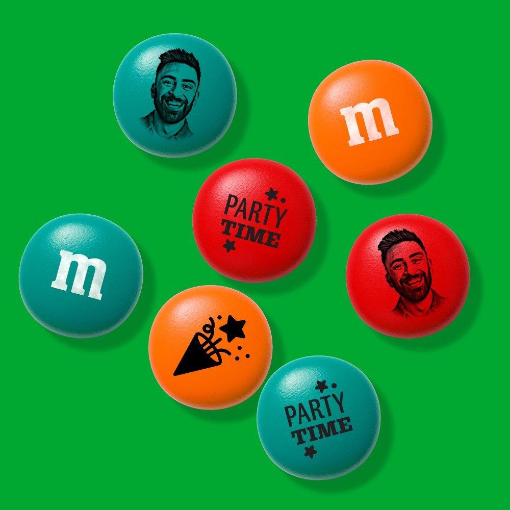 variety of colored M&M'S