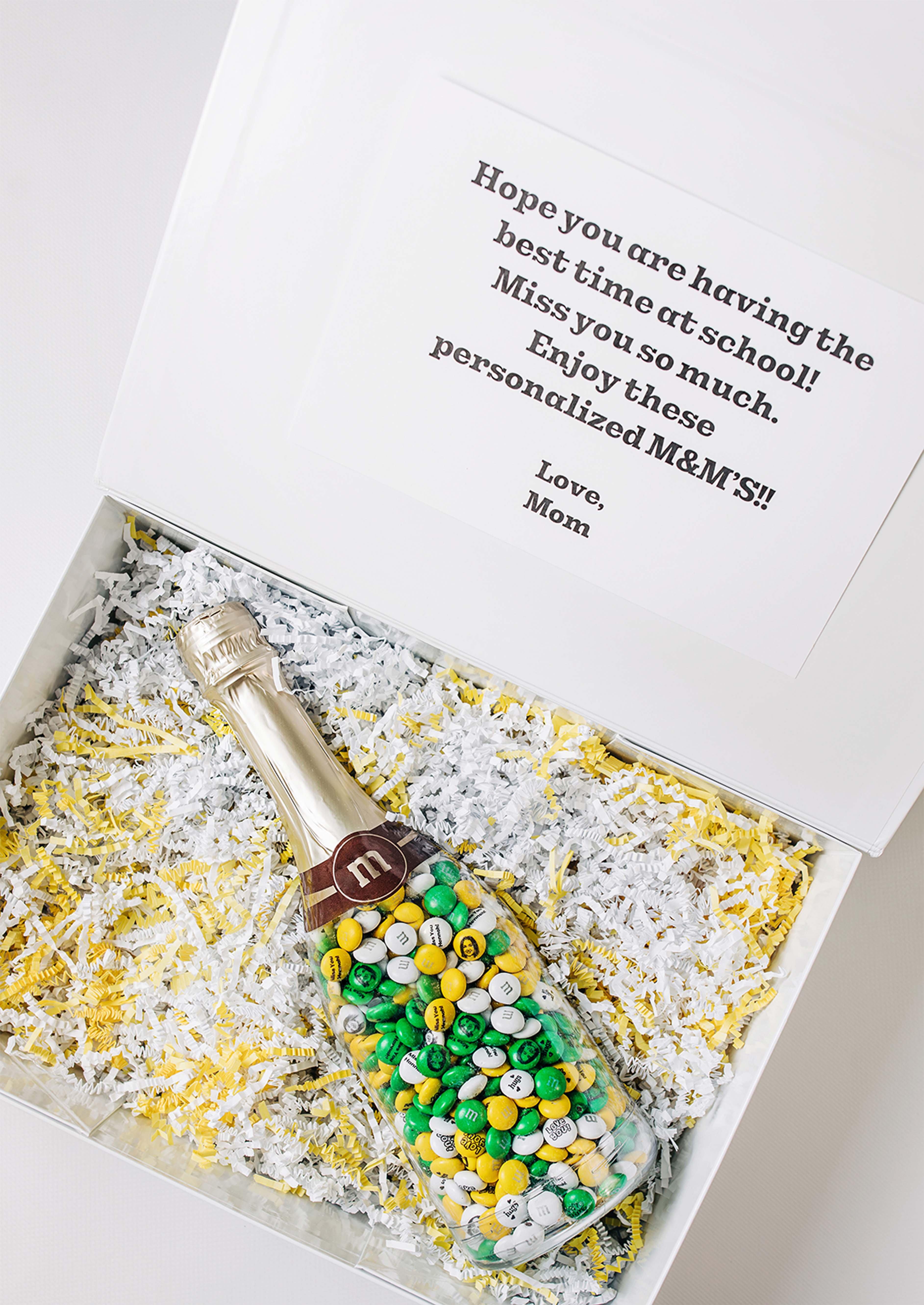 occasion bottle in a box