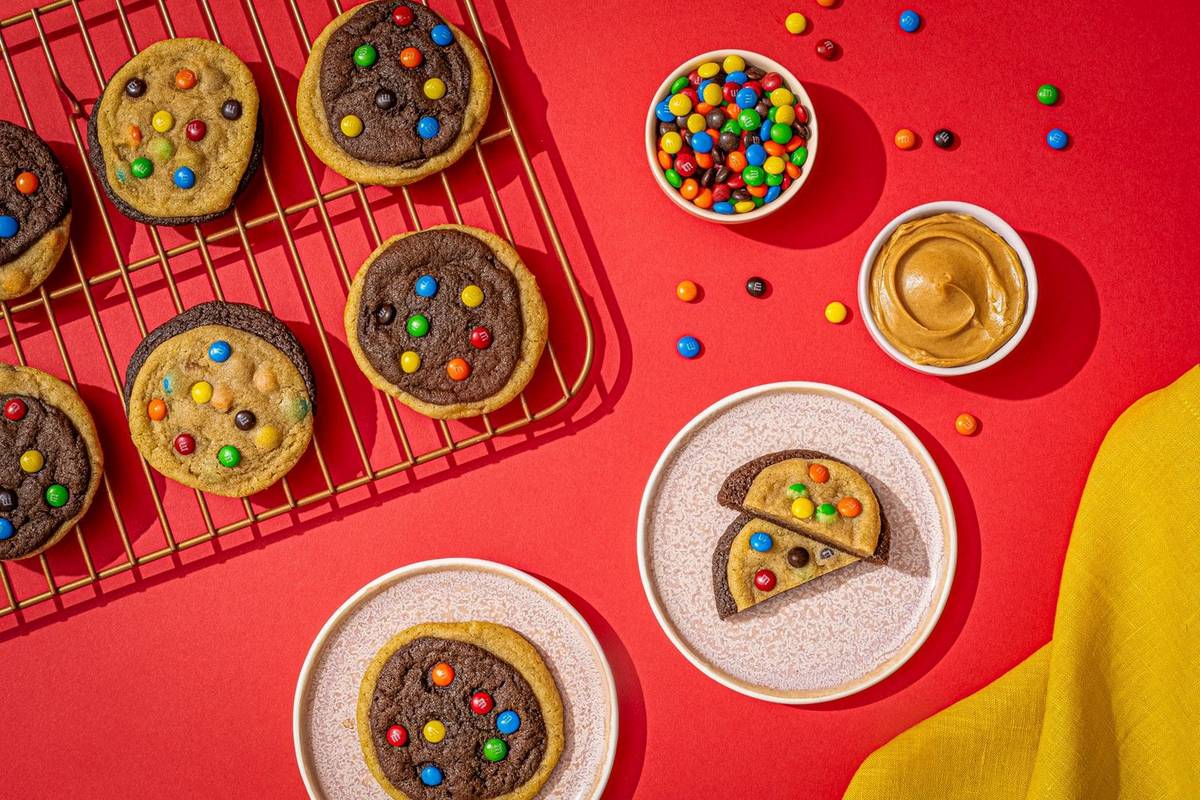 M&M’s peanut butter brookies