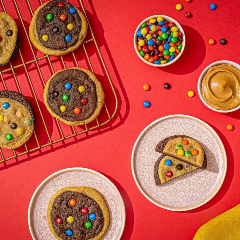 M&M's Peanut Butter Brookies